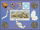 Jemen: 1972, Olympic Gold Medallists From FRANCE Perf. Miniature Sheet 4b. 'Olympic Stadia Of Tokyo, - Yémen
