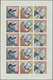 Jemen - Königreich: 1967/1970, U/m Collection Of More Than 80 Mini Sheets Incl. Rarely Seen Pieces! - Yémen