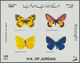 Jordanien: 1962/1996 (ca.), Collection Of The MINIATURE SHEETS In Album Pages Incl. Several Better I - Jordanie