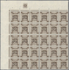 Jordanische Besetzung Palästina: 1948-49, Occupation Overprinted Issues In Sheets And Large Blocks, - Jordanie