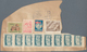 Delcampe - Korea-Nord: 1952/63 (ca.), Cut-outs From Commercial Mail To Sweden Inc. Front Or Part-front Covers ( - Corée Du Nord