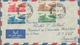 Libanon: 1939/1954, Group Of Five Better Covers, E.g. 1939 1st Flight Beyrouth-Athens-Warsaw, 1944 M - Líbano