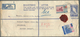 Malaiischer Bund: 1959/1960, Group Of Four Uprated Registered Stationery Envelopes 30c. Ultramarine, - Federation Of Malaya