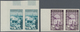 Marokko: 1952/1955, Mint Collection Of 116 IMPERFORATE Stamps Incl. Airmails. - Cartas & Documentos