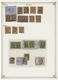 Mexiko: 1861, Specialised Collection Of Apprx. 480 Stamps On Album Pages Incl. Wealth Of Districts A - México