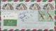 Mocambique: 1962/1969, Aprr. 50 Letters, Mostly Registered From Lourenco Marques To Switzerland. Als - Mozambique