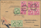 Neuguinea: 1934/1953, New Guinea/Papua/Australia/NZ, Lot Of Twelve Covers/used Stationeries Incl. Re - Papúa Nueva Guinea