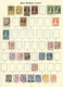 Neuseeland: 1850's-1936, Collection Of About 200 Stamps, Mint And Used, With Several Chalon Heads Im - Autres & Non Classés