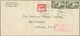 Neuseeland: 1934-37: Five Airmail Covers, With 1934 Cover To India And P/s Envelope 1d. On 2d. Used - Otros & Sin Clasificación