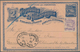 Nicaragua - Ganzsachen: 1889/1899, Lot Of 15 Commercially Used Stationeries (nine Cards, Five Envelo - Nicaragua