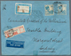 Niederländisch-Indien: 1922/1948, Comprehensive Collection Of 37 Covers With Focus On Airmail Covers - India Holandeses