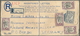 Nigeria: 1959/1960, Group Of Six Uprated Registered Stationery Envelopes Of Various Issues, Sent To - Nigeria (...-1960)