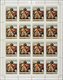 Ras Al Khaima: 1968/1972, Thematic Issues "PAINTINGS", U/m Assortment Of Complete Sheets With Comple - Ras Al-Khaima