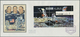 Delcampe - Ras Al Khaima: 1969/1970, Space/Apollo, Group Of Eight Cacheted Envelopes Incl. Six Souvenir Sheets. - Ras Al-Khaima