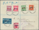 Samoa: 1916-20: Six Registered Covers From Apia To Germany, Switzerland And U.S.A. With Various Fran - Samoa