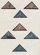 Kap Der Guten Hoffnung: 1853/1864, Mainly Used Collection Of 17 Triangulars (one Forgery Not Counted - Cabo De Buena Esperanza (1853-1904)