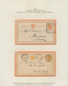 Oranjefreistaat: 1884/1902, THE POSTAL CARDS OF THE ORANGE FREE STATE, Exhibition Collection With 52 - État Libre D'Orange (1868-1909)