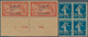 Syrien: 1919, T.E.O. Overprints, Mint Assortment Of 19 Stamps Incl. Two Horiz. Pairs 5pi. On 40c., H - Siria