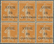 Syrien: 1919/1924, Varieties Of Overprint, Mint Assortment With Inverted Ovp./inverted Letter, Doubl - Siria