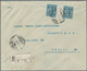 Syrien: 1919/1956, Collection On Stockpages Incl. Apprx. 53 Covers/cards/ppc With Many Interesting P - Syrie