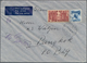 Thailand: 1946-47: Group Of Nine Airmail Covers From Switzerland To Thailand, Different Frankings, A - Thaïlande