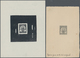 Tunesien: 1890-1975, 132 Epreuve De Luxe Including Sunk Die Proofs, Two Very Scarce First Issue Proo - Cartas & Documentos