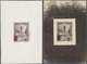 Tunesien: 1926, Definitives "Tunisian Views", Group Of Eleven Single Die Proofs Of Various Occurrenc - Cartas & Documentos