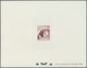 Tunesien: 1956, Definitves "Tourism" (Views O Tunisia), 50c. To 75fr., Set Of 17 Epreuve De Luxe And - Lettres & Documents