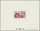 Delcampe - Tunesien: 1956, Definitves "Tourism" (Views O Tunisia), 50c. To 75fr., Set Of 17 Epreuve De Luxe And - Lettres & Documents