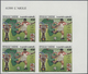 Tunesien: 1982/1994, U/m Collection Of Apprx. 280 IMPERFORATE Stamps, Apparently Complete Issues, Ma - Cartas & Documentos