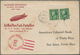 Vereinigte Staaten Von Amerika: 1900-1960, 41 Cards & Envelopes Including 3 Autographs, Zeplin Mail, - Lettres & Documents