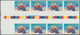 Weihnachtsinsel: 1995, Special Lot Of Christmas Series Containing In All 76 Imperforated Stamps Incl - Christmas Island