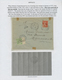 Delcampe - Alle Welt: 1890/1960 (ca.) A Scarce Worldwide POSTAGE DUE / TAX Exhibition-collection In Three Album - Colecciones (sin álbumes)
