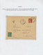 Delcampe - Alle Welt: 1890/1960 (ca.) A Scarce Worldwide POSTAGE DUE / TAX Exhibition-collection In Three Album - Colecciones (sin álbumes)