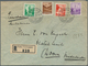 Alle Welt: 1910/58, Covers (11) Inc. China (5), Liechtenstein, Germany/US Catapult Airmail, Lati Cov - Collections (sans Albums)