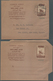 Übersee: 1900-70, Album Containing Early Covers And Cards From Egypt With Good Part Air Letter Posta - Autres & Non Classés