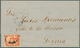 Südamerika: 1875/1970, Lot Of Ca. 250 Letters And Postal Stationery, I.a. Peru 10 C 1875 On Folded L - Otros - América