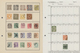 Delcampe - Asien: 1875/1930 (ca.), Mint And Used On Old Approval Pages And In Three Envelopes, Mainly Persia, I - Otros - Asia