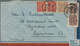 Asien: 1901/58, Covers/stationery Used (8) Inc. China, Siam, HK, Korea. Inc. German Currency Control - Autres - Asie