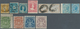 Britische Kolonien: 1853/1901 (ca.), Unused And Used Lot Of Twelve Stamps With Better Items, Compris - Otros & Sin Clasificación