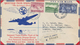 British Commonwealth: 1929's-1950's AIRMAIL: 21 Covers And Postcards From Great Britain, Ireland, In - Autres & Non Classés