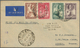 Flugpost Übersee: 1929/1941, British Colonies, Group Of 13 Airmail Covers/cards, E.g. Two Covers "LA - Otros & Sin Clasificación