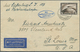 Delcampe - Flugpost Alle Welt: 1928/1946, Lot Of Nine Airmail Covers/cards, E.g. Hongkong, Dutch Indies, Three - Andere & Zonder Classificatie