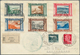 Delcampe - Zeppelinpost Europa: 1933, ITALY TRIP LZ 127, Group Of 13 Covers/cards Franked With Italian (12) And - Autres - Europe