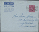 Delcampe - Schiffspost Alle Welt: 1949/1985 (ca.), Accumulation With About 100 Mostly Airletters And Aerogramme - Autres & Non Classés