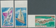 Thematische Philatelie: 1970s/1990s. Lot With About 70 Proof And Color Proof Stamps Of Former French - Sin Clasificación