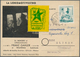 Delcampe - Thematik: Esperanto: 1948/1970 (ca.), 90 Interesting Postcards And Stationaries, Mostly Sent To Or F - Esperánto