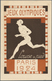 Thematik: Olympische Spiele / Olympic Games: 1924, France For Paris 1924. Complete Set Of 8 Art Deco - Autres & Non Classés