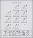 Delcampe - Thematik: Olympische Spiele / Olympic Games: 1968, Cook Islands. Progressive Proofs Set Of Sheets Fo - Autres & Non Classés