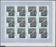 Thematik: Olympische Spiele / Olympic Games: 1968, Fujeira. Progressive Proofs Set Of Sheets For The - Other & Unclassified